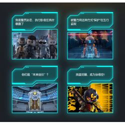 BLOKS 85001 non  CV-01 TRẬN ĐỒ TÔN NGỘ KHÔNG THÁNH bộ đồ chơi xếp lắp ráp ghép mô hình