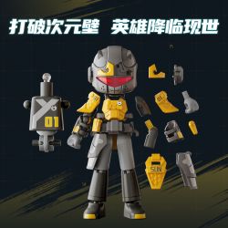 BLOKS 85001 non  CV-01 TRẬN ĐỒ TÔN NGỘ KHÔNG THÁNH bộ đồ chơi xếp lắp ráp ghép mô hình