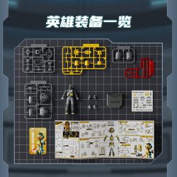 BLOKS 85001 non  CV-01 TRẬN ĐỒ TÔN NGỘ KHÔNG THÁNH bộ đồ chơi xếp lắp ráp ghép mô hình