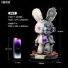 TOP TOY TC1801 1801 non  THỎ PHÁ CÁCH PHỐI CẢNH THÁO DỠ NỬA NGƯỜI TRONG TƯƠNG LAI bộ đồ chơi xếp lắp ráp ghép mô hình Creator Sáng Tạo 1000 khối