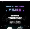 TOP TOY TC1801 1801 non  THỎ PHÁ CÁCH PHỐI CẢNH THÁO DỠ NỬA NGƯỜI TRONG TƯƠNG LAI bộ đồ chơi xếp lắp ráp ghép mô hình Creator Sáng Tạo 1000 khối