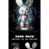 TOP TOY TC1801 1801 non  THỎ PHÁ CÁCH PHỐI CẢNH THÁO DỠ NỬA NGƯỜI TRONG TƯƠNG LAI bộ đồ chơi xếp lắp ráp ghép mô hình Creator Sáng Tạo 1000 khối