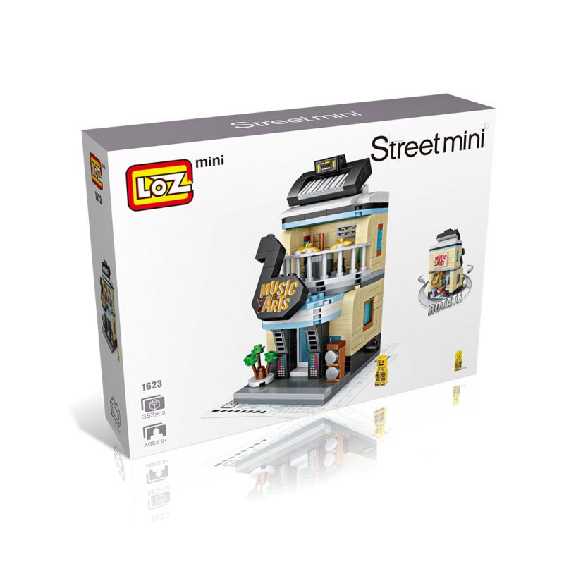 LOZ 1623 non  QUÁN BAR ÂM NHẠC NHỎ Ở CHẾ ĐỘ XEM PHỐ bộ đồ chơi xếp lắp ráp ghép mô hình Mini Modular MUSIC ARTS Đường Phố Thu Nhỏ 353 khối LOZ 1623 non  QUÁN BAR ÂM NHẠC NHỎ Ở CHẾ ĐỘ XEM PHỐ bộ đồ chơi xếp lắp ráp ghép mô hình Mini Modular MUSIC ARTS Đường Phố Thu Nhỏ 353 khối