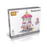 LOZ 1636 non  CỬA HÀNG ÁO CƯỚI MINI STREET VIEW bộ đồ chơi xếp lắp ráp ghép mô hình Mini Modular Đường Phố Thu Nhỏ 465 khối
