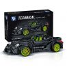PANBO 7701 non  SIÊU XE MÔ HÌNH PORSCHE tỷ lệ 1:8 bộ đồ chơi xếp lắp ráp ghép mô hình PORSCHE CAYMAN TURBO 2868 khối