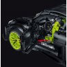 PANBO 7701 non  SIÊU XE MÔ HÌNH PORSCHE tỷ lệ 1:8 bộ đồ chơi xếp lắp ráp ghép mô hình PORSCHE CAYMAN TURBO 2868 khối