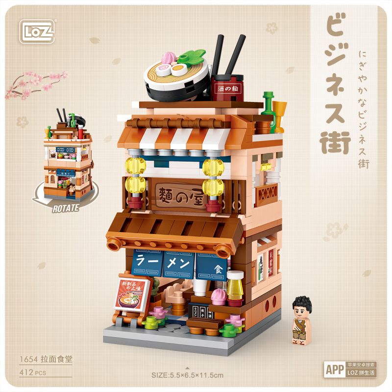 LOZ 1654 non  NHÀ HÀNG RAMEN STREET VIEW NHẬT BẢN bộ đồ chơi xếp lắp ráp ghép mô hình Modular Buildings Mô Hình Nhà Cửa 412 khối LOZ 1654 non  NHÀ HÀNG RAMEN STREET VIEW NHẬT BẢN bộ đồ chơi xếp lắp ráp ghép mô hình Modular Buildings Mô Hình Nhà Cửa 412 khối