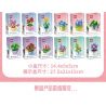 GAOMISI T1039 1039 non  12 LOẠI CÂY MỌNG NƯỚC bộ đồ chơi xếp lắp ráp ghép mô hình FLOWER WORKSHOP SUCCULENT PLANT