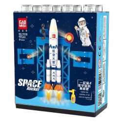 GAOMISI T1010 1010 non  TÊN LỬA VŨ TRỤ TÀU bộ đồ chơi xếp lắp ráp ghép mô hình Space SPACE ROCKET Thám Hiểm Không Gian 236 khối