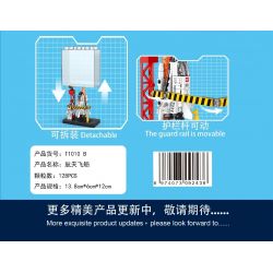 GAOMISI T1010 1010 non  TÊN LỬA VŨ TRỤ TÀU bộ đồ chơi xếp lắp ráp ghép mô hình Space SPACE ROCKET Thám Hiểm Không Gian 236 khối