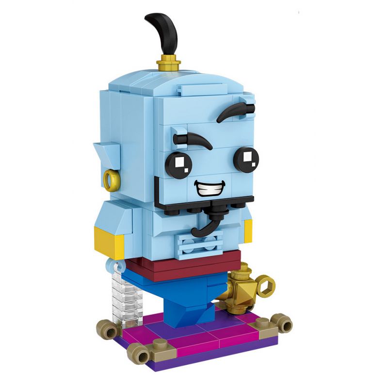 LOZ 1447 non Lego ĐÈN THẦN bộ đồ chơi xếp lắp ráp ghép mô hình Brickheadz Nhân Vật Đầu To