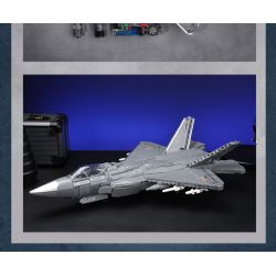 Enlighten 23017 Qman 23017 non  TIÊM KÍCH TÀNG HÌNH TRÊN TÀU SÂN BAY J-35 tỷ lệ 1:26 bộ đồ chơi xếp lắp ráp ghép mô hình Military Army Quân Sự Bộ Đội 2637 khối