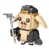 LOZ 1442 non  BÁT GIỚI bộ đồ chơi xếp lắp ráp ghép mô hình Brickheadz Nhân Vật Đầu To 194 khối