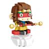 LOZ 1440 non  NGỘ KHÔNG bộ đồ chơi xếp lắp ráp ghép mô hình Brickheadz Nhân Vật Đầu To 223 khối