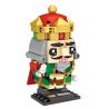 LOZ 1465 non  VUA QUẢ ÓC CHÓ bộ đồ chơi xếp lắp ráp ghép mô hình Brickheadz Nhân Vật Đầu To 193 khối