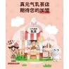 WEKKI 506050 non  QUÁN TRÀ SỮA SHIN GENKI bộ đồ chơi xếp lắp ráp ghép mô hình SO VITALITY MILKTEA SHOP 383 khối