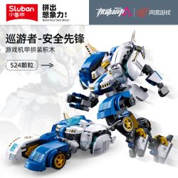 SLUBAN M38-B1150 B1150 1150 M38B1150 38-B1150 non  RANGER - TOÀN TIÊN PHONG bộ đồ chơi xếp lắp ráp ghép mô hình 524 khối