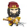 LOZ 1455 non  TAM QUỐC MINI BRICKMAN ZHANG FEI bộ đồ chơi xếp lắp ráp ghép mô hình Brickheadz Nhân Vật Đầu To 200 khối