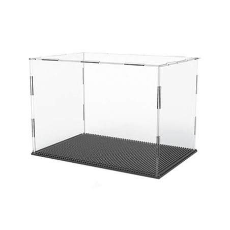 LOZ 9930 non  HỘP TRƯNG BÀY CHỐNG BỤI (MỞ RỘNG) bộ đồ chơi xếp lắp ráp ghép mô hình Storage DISPLAY CASE