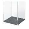 LOZ 9920 non  HỘP TRƯNG BÀY CHỐNG BỤI (CAO HƠN) bộ đồ chơi xếp lắp ráp ghép mô hình Storage DISPLAY CASE