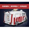 MouldKing 10039 Mould King 10039 non  XE BÁN KEM bộ đồ chơi xếp lắp ráp ghép mô hình Creator ICE CREAM TRUCK Sáng Tạo 1078 khối