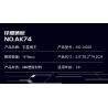 MouldKing 14020 Mould King 14020 non  SÚNG TRƯỜNG TẤN CÔNG AK47 bộ đồ chơi xếp lắp ráp ghép mô hình Gun AK-47 ASSAULT RIFLE 1418 khối