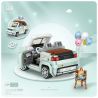 LOZ 1132 non  XE MUI TRẦN CỠ NHỎ tỷ lệ 1:20 bộ đồ chơi xếp lắp ráp ghép mô hình Creator Sáng Tạo 779 khối