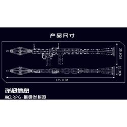 MouldKing 14017 Mould King 14017 non  RPG - SÚNG PHÓNG LỰU bộ đồ chơi xếp lắp ráp ghép mô hình Gun ROCKET-PROPELLED GRENADE 1706 khối MouldKing 14017 Mould King 14017 non  RPG - SÚNG PHÓNG LỰU bộ đồ chơi xếp lắp ráp ghép mô hình Gun ROCKET-PROPELLED GRENADE 1706 khối