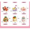 JAKI JK5630 5630 non  NHẬT KÝ THỰC PHẨM bộ đồ chơi xếp lắp ráp ghép mô hình SWEET TALE THE GOURMET JOURNAL