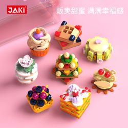 JAKI JK5630 5630 non  NHẬT KÝ THỰC PHẨM bộ đồ chơi xếp lắp ráp ghép mô hình SWEET TALE THE GOURMET JOURNAL