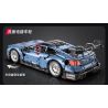 JAKI JK9058 9058 non  XE THỂ THAO M4 THUNDER EDITION tỷ lệ 1:10 bộ đồ chơi xếp lắp ráp ghép mô hình Racing RACING THUNDER Cuộc Đua 2280 khối