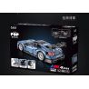 JAKI JK9058 9058 non  XE THỂ THAO M4 THUNDER EDITION tỷ lệ 1:10 bộ đồ chơi xếp lắp ráp ghép mô hình Racing RACING THUNDER Cuộc Đua 2280 khối