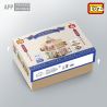 LOZ 1040 non  QUÁN BAR MINGUO ĐƯỜNG KIM CƯƠNG bộ đồ chơi xếp lắp ráp ghép mô hình Creator Expert Chuyên Gia Sáng Tạo 2951 khối