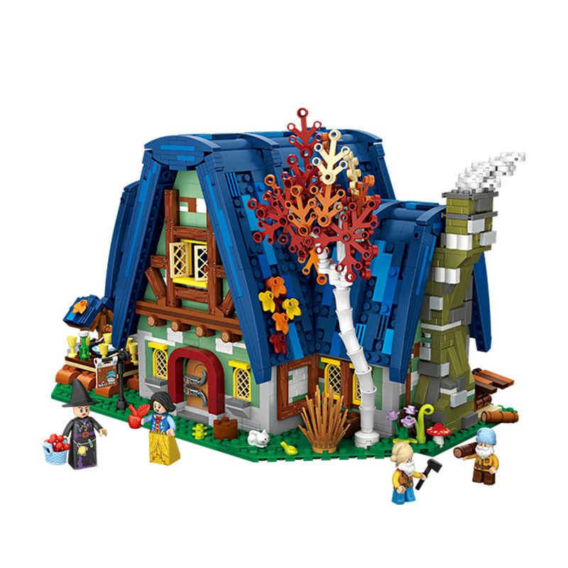 LOZ 1036 non Lego NHÀ YÊU TINH bộ đồ chơi xếp lắp ráp ghép mô hình Creator Expert Chuyên Gia Sáng Tạo 2847 khối