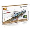 LOZ 9047 non  TÀU CAO TỐC bộ đồ chơi xếp lắp ráp ghép mô hình Creator HIGH SPEED TRAIN Sáng Tạo 660 khối