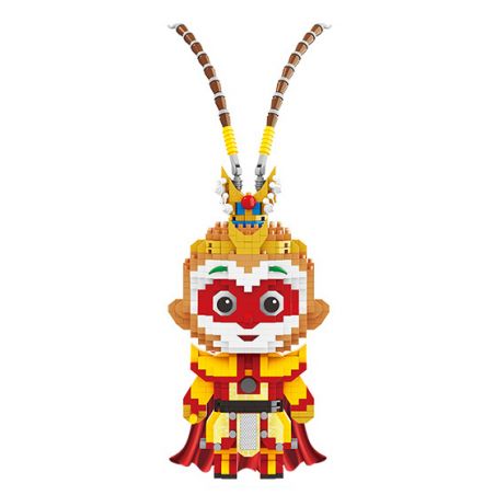 HAPPY BUILD SHINEYU XINYU YC-32024 32024 YC32024 non  VŨ HẦU TÔN NGỘ KHÔNG bộ đồ chơi xếp lắp ráp ghép mô hình Movie & Game Phim Và Trò Chơi 1005 khối