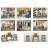 LOZ 1030 non  CỔNG TÒ VÒ KHU PHỐ TÀU bộ đồ chơi xếp lắp ráp ghép mô hình Creator Sáng Tạo 3581 khối