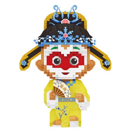 HAPPY BUILD SHINEYU XINYU YC-32022 32022 YC32022 non  TÔN NGỘ KHÔNG SỐ 2 bộ đồ chơi xếp lắp ráp ghép mô hình Movie & Game Phim Và Trò Chơi 1287 khối