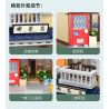 CADA DOUBLEE C66010 66010 non  QUÁN TRÀ PHONG CÁCH NHẬT BẢN bộ đồ chơi xếp lắp ráp ghép mô hình Modular Buildings Mô Hình Nhà Cửa 1200 khối