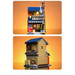 CADA DOUBLEE C66010 66010 non  QUÁN TRÀ PHONG CÁCH NHẬT BẢN bộ đồ chơi xếp lắp ráp ghép mô hình Modular Buildings Mô Hình Nhà Cửa 1200 khối CADA DOUBLEE C66010 66010 non  QUÁN TRÀ PHONG CÁCH NHẬT BẢN bộ đồ chơi xếp lắp ráp ghép mô hình Modular Buildings Mô Hình Nhà Cửa 1200 khối