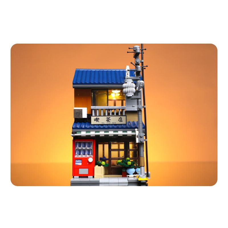 CADA DOUBLEE C66010 66010 non  QUÁN TRÀ PHONG CÁCH NHẬT BẢN bộ đồ chơi xếp lắp ráp ghép mô hình Modular Buildings Mô Hình Nhà Cửa 1200 khối CADA DOUBLEE C66010 66010 non  QUÁN TRÀ PHONG CÁCH NHẬT BẢN bộ đồ chơi xếp lắp ráp ghép mô hình Modular Buildings Mô Hình Nhà Cửa 1200 khối