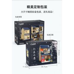 CADA DOUBLEE C66010 66010 non  QUÁN TRÀ PHONG CÁCH NHẬT BẢN bộ đồ chơi xếp lắp ráp ghép mô hình Modular Buildings Mô Hình Nhà Cửa 1200 khối CADA DOUBLEE C66010 66010 non  QUÁN TRÀ PHONG CÁCH NHẬT BẢN bộ đồ chơi xếp lắp ráp ghép mô hình Modular Buildings Mô Hình Nhà Cửa 1200 khối