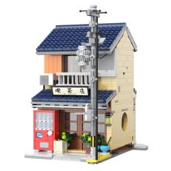 CADA DOUBLEE C66010 66010 non  QUÁN TRÀ PHONG CÁCH NHẬT BẢN bộ đồ chơi xếp lắp ráp ghép mô hình Modular Buildings Mô Hình Nhà Cửa 1200 khối CADA DOUBLEE C66010 66010 non  QUÁN TRÀ PHONG CÁCH NHẬT BẢN bộ đồ chơi xếp lắp ráp ghép mô hình Modular Buildings Mô Hình Nhà Cửa 1200 khối