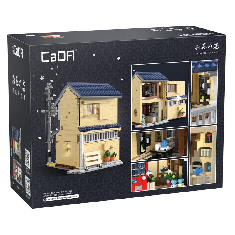 CADA DOUBLEE C66010 66010 non  QUÁN TRÀ PHONG CÁCH NHẬT BẢN bộ đồ chơi xếp lắp ráp ghép mô hình Modular Buildings Mô Hình Nhà Cửa 1200 khối CADA DOUBLEE C66010 66010 non  QUÁN TRÀ PHONG CÁCH NHẬT BẢN bộ đồ chơi xếp lắp ráp ghép mô hình Modular Buildings Mô Hình Nhà Cửa 1200 khối