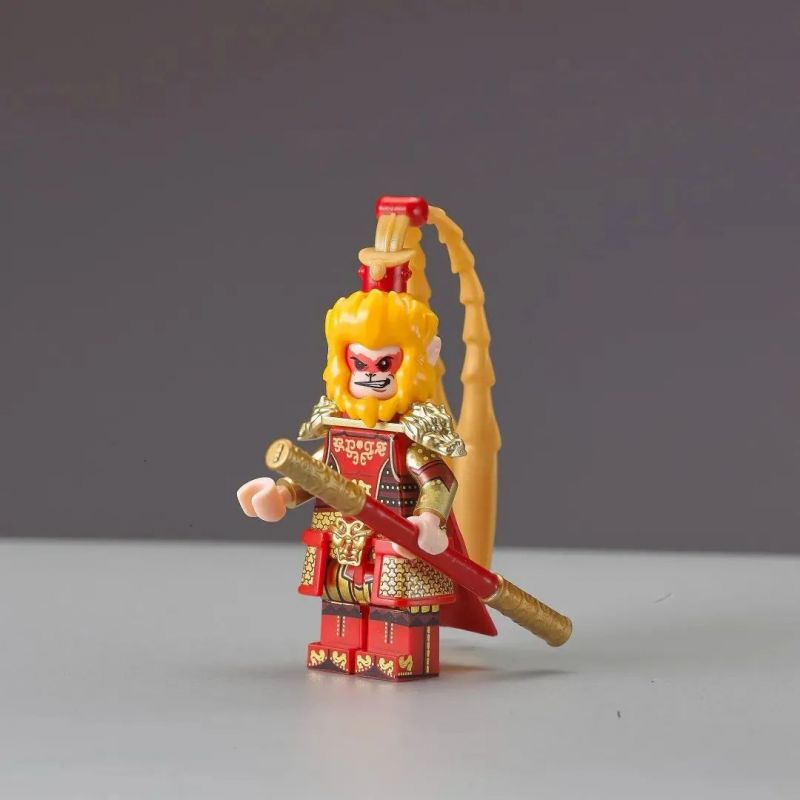 Decool 30301 Jisi 30301 non Lego TÔN NGỘ KHÔNG bộ đồ chơi xếp lắp ráp ghép mô hình FIERCE FIGHT JOURNEY TO THE WEST