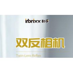 INBRIXX 882003 non  MÁY ???NH PHẢN XẠ KÉP bộ đồ chơi xếp lắp ráp ghép mô hình CAMERA TWIN-LENS REFLEX 544 khối
