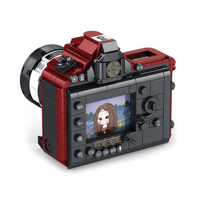 INBRIXX 882002 non  MÁY ẢNH SLR KỸ THUẬT SỐ bộ đồ chơi xếp lắp ráp ghép mô hình CAMERA 574 khối
