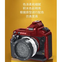 INBRIXX 882002 non  MÁY ẢNH SLR KỸ THUẬT SỐ bộ đồ chơi xếp lắp ráp ghép mô hình CAMERA 574 khối