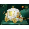 WEIGHT 6004 non  GIỎ BÍ NGÔ MA THUẬT bộ đồ chơi xếp lắp ráp ghép mô hình Girl PUMPKIN CART Con Gái 648 khối