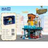 ZHEGAO 00417 non  TRẠM BẢO TRÌ bộ đồ chơi xếp lắp ráp ghép mô hình Modular Buildings SERVING STATION Mô Hình Nhà Cửa 1859 khối